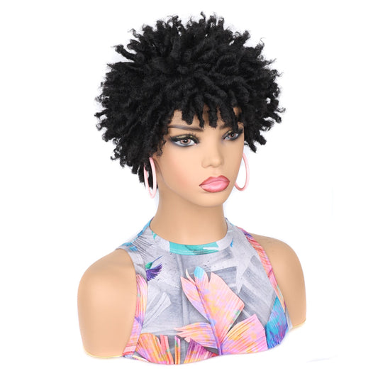 10in Synthetic Dreadlock Twist Wig – Short Locs - WigWonders