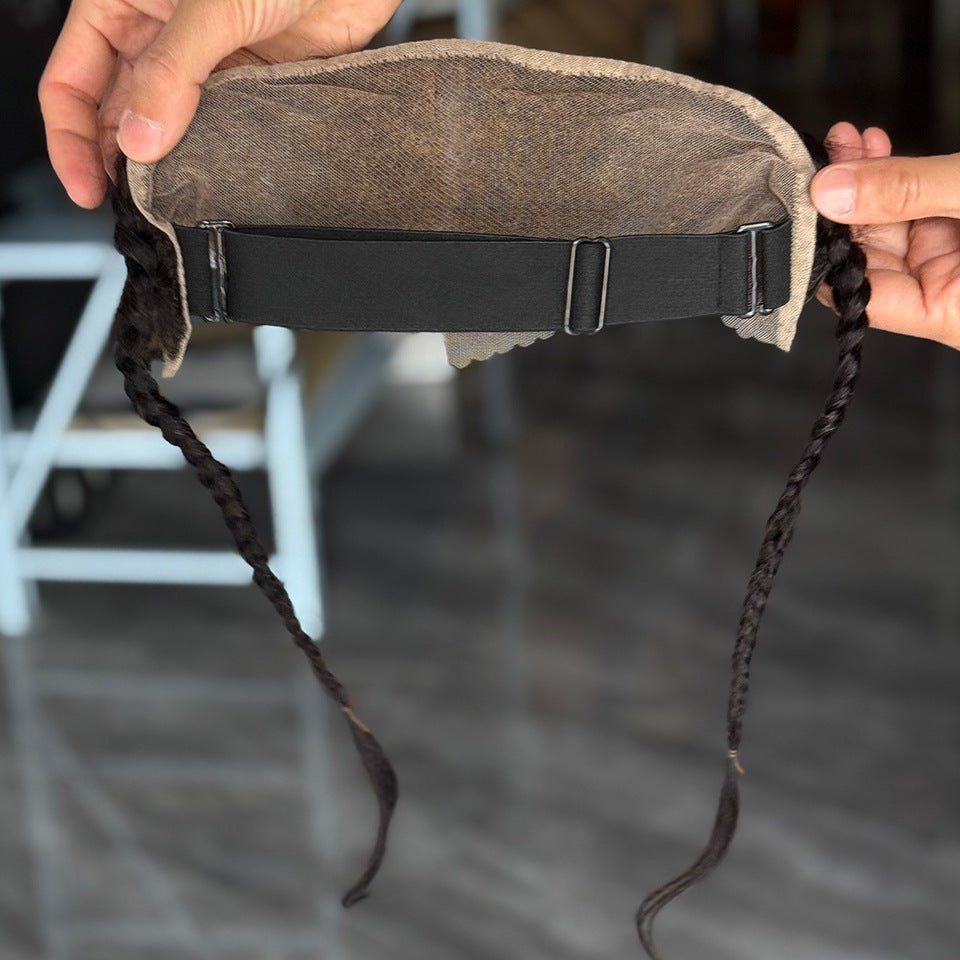 13x4 Bleached Knot Lace Frontal Braid Closure – Virgin Human Hair - WigWonders