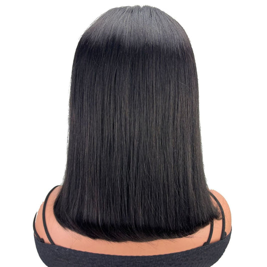 13x4 Lace Front Straight Bob Wig Human Hair - WigWonders