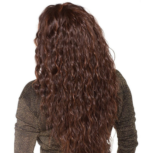 25.6in Synthetic Deep Wave Wig - Long Curly - WigWonders