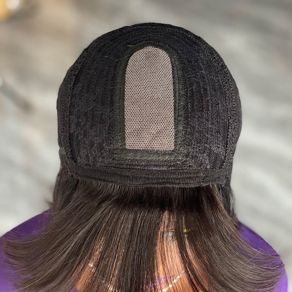 Bob Human Hair Wig — Short Straight HumanHairWig - WigWonders
