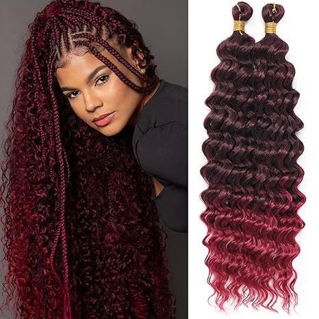 Deep Wave Crochet Hair - 18"/22"/24"/26"/30" - WigWonders