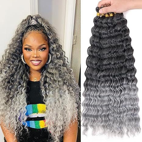 Deep Wave Crochet Hair - 18"/22"/24"/26"/30" - WigWonders