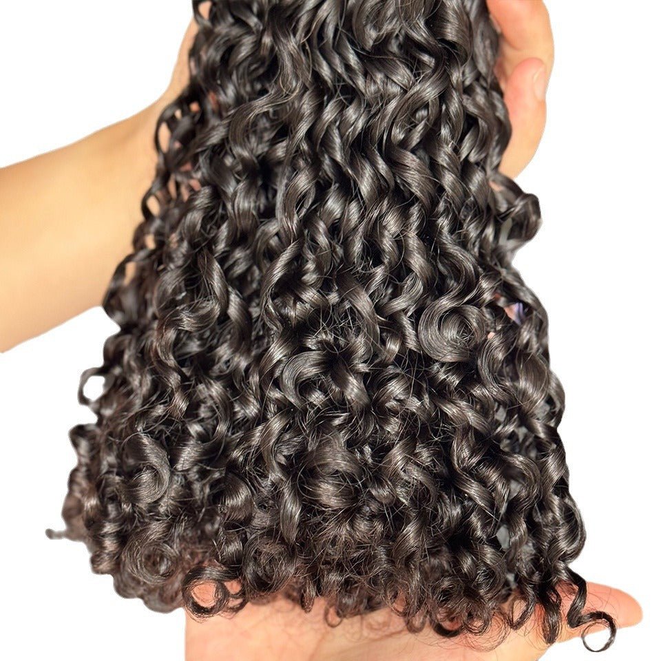 Double Drawn Pixie Curl Virgin Human Hair Extensions – 12A - WigWonders