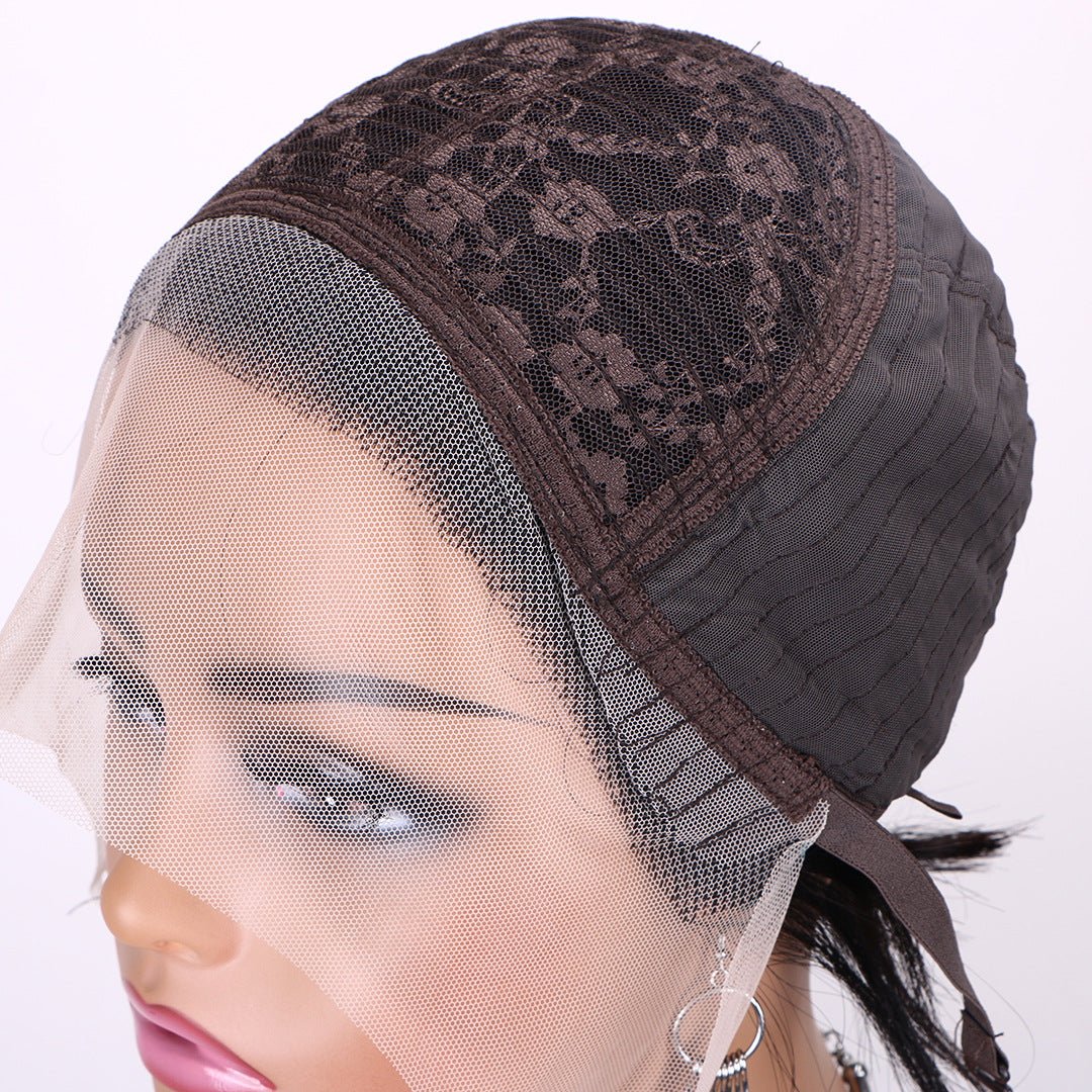 Pixie Curly 13x1 Lace Front Human Hair Wig - Short Bouncy Curls - WigWonders