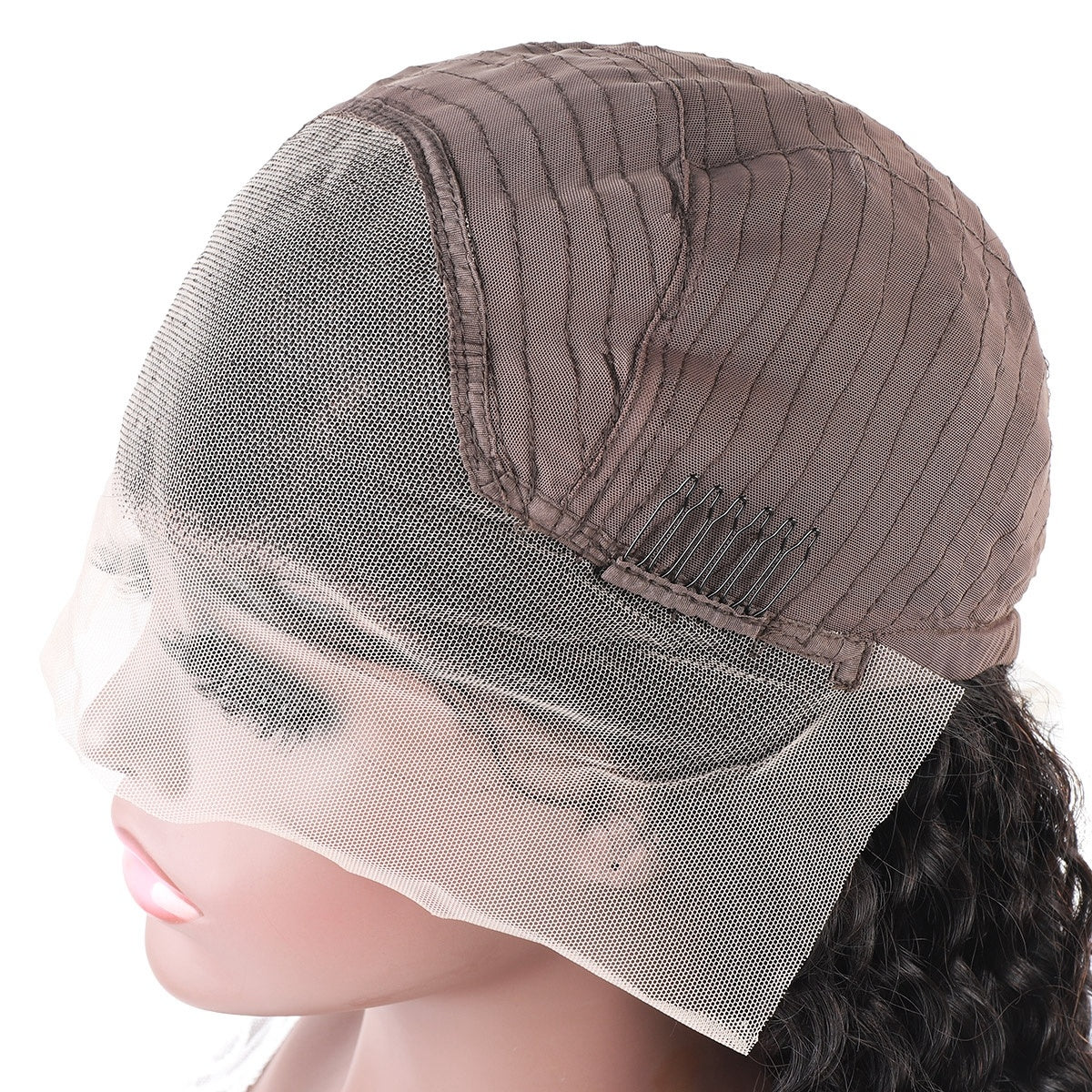 13x4 HD Lace Slick Back Straight Human Hair Wig - WigWonders