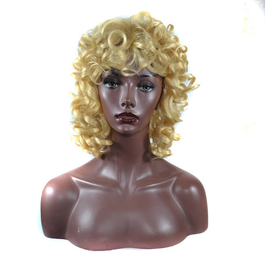 14in Synthetic Big Loose Afro Wig – Voluminous Curl - WigWonders