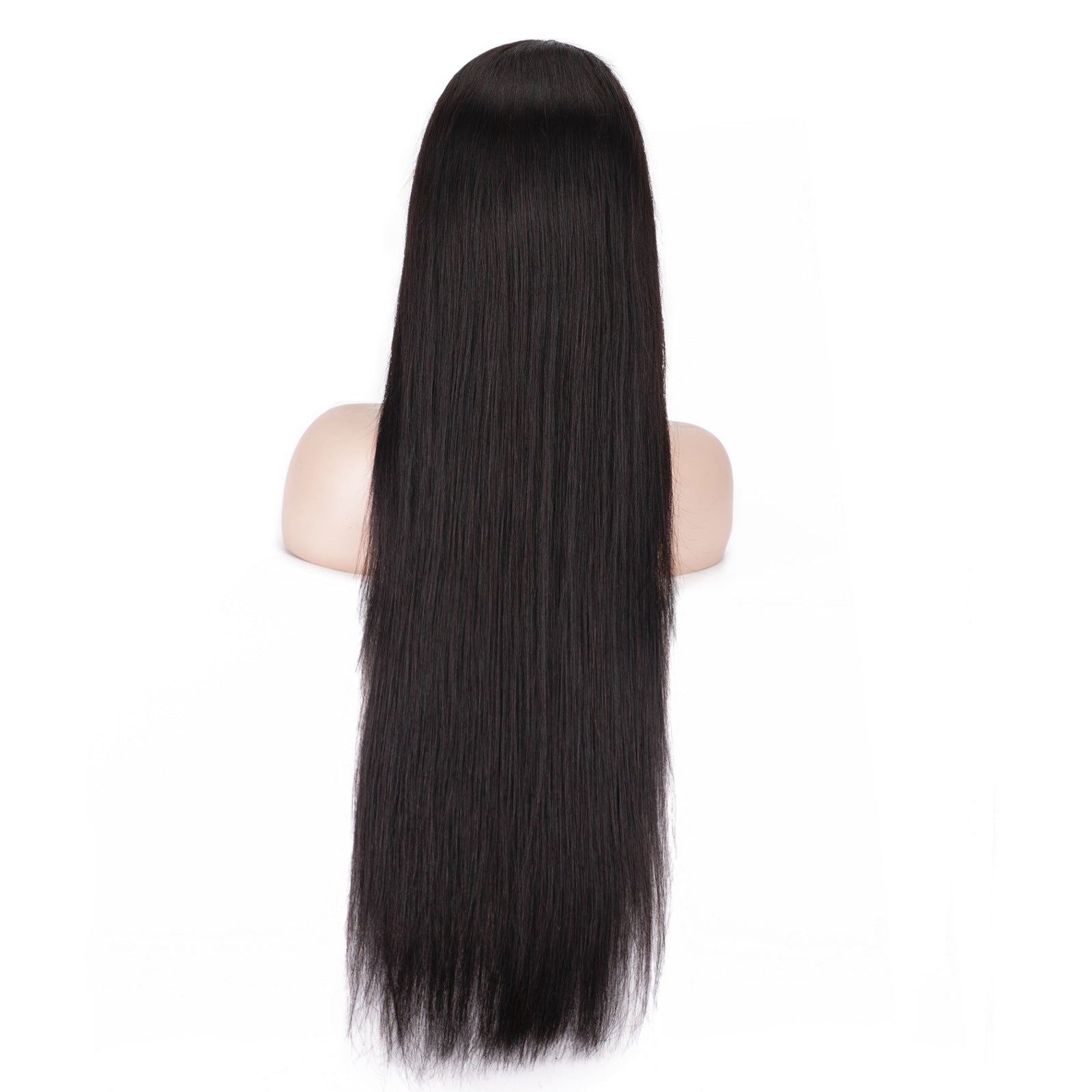 180% Density Lace Front Straight Human Hair Wig - WigWonders