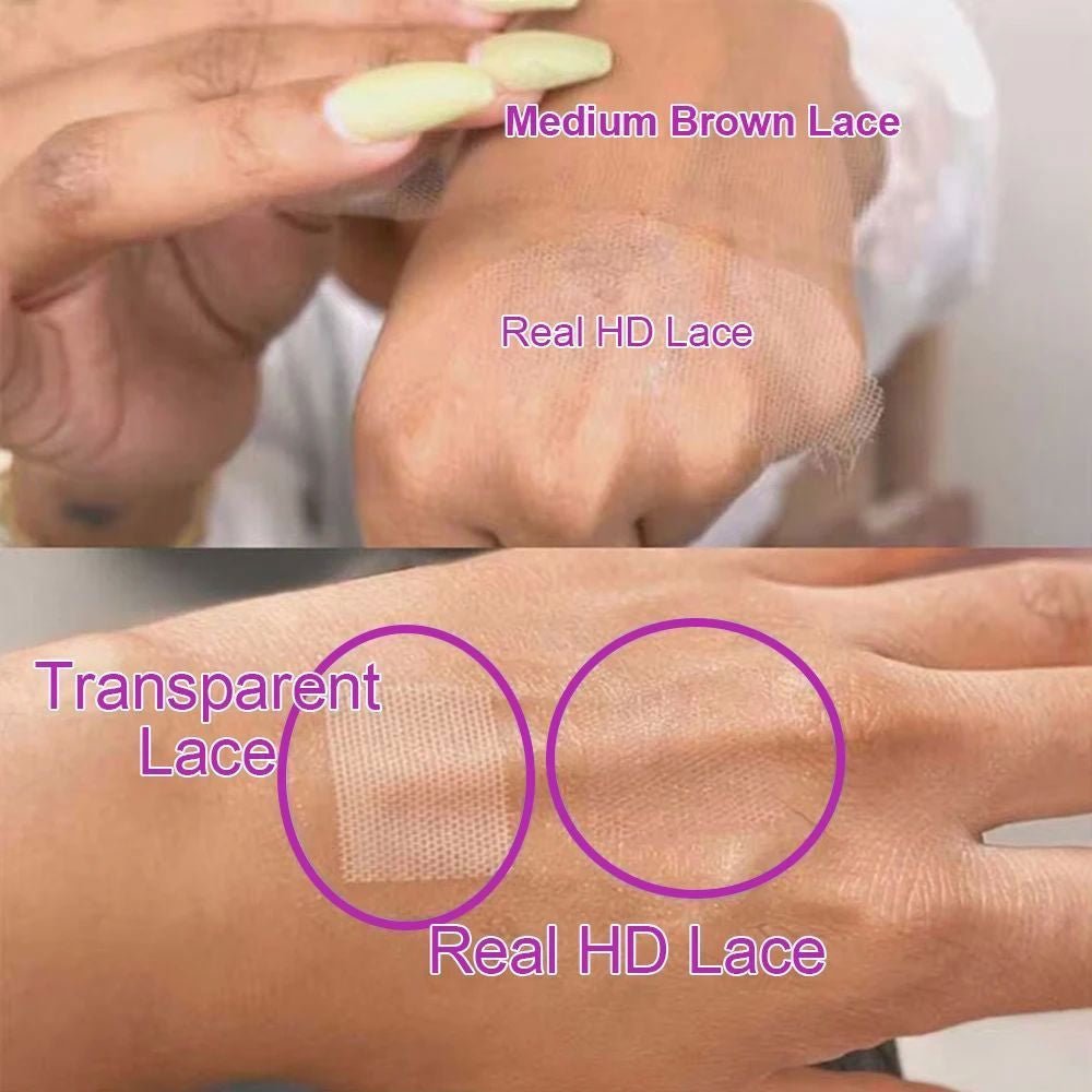 360 & 13x4 HD Lace Front Wig Kinky Yaki Straight Human Hair - WigWonders