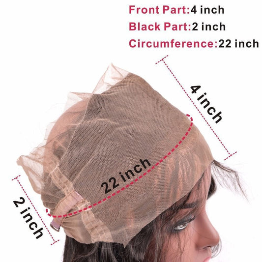360 Lace Body Wave Human Hair Frontal - Pre - Plucked Natural Hairline - WigWonders