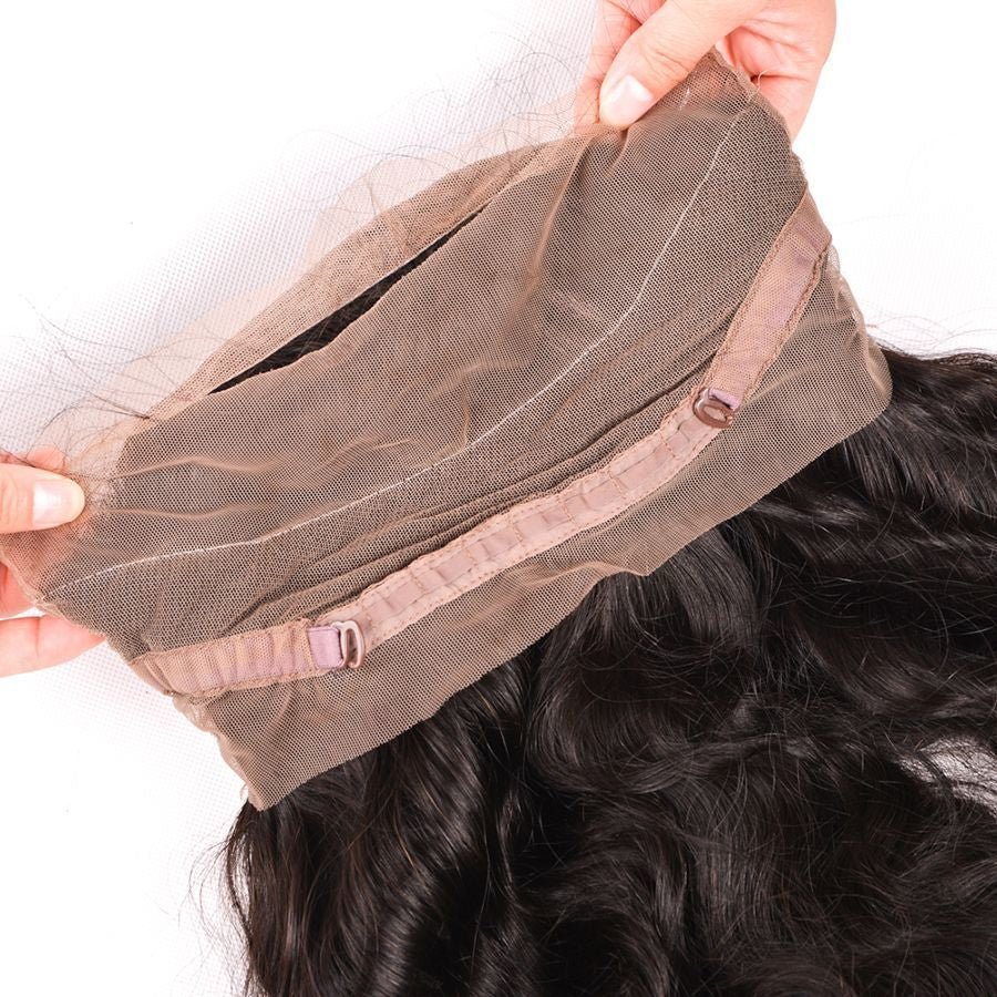 360 Lace Body Wave Human Hair Frontal - Pre - Plucked Natural Hairline - WigWonders