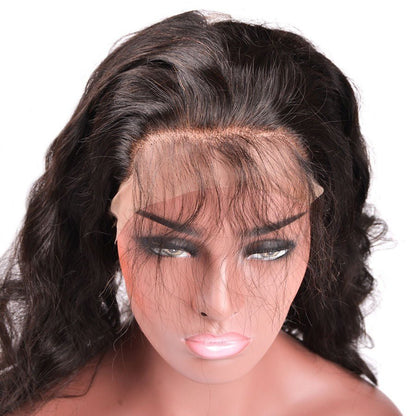 360 Lace Body Wave Human Hair Frontal - Pre - Plucked Natural Hairline - WigWonders