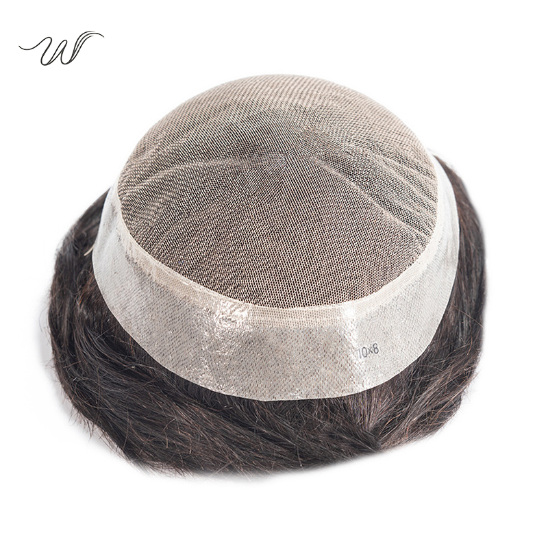 AUS Full Lace Men’s Human Hair System – Natural HD Lace Toupee