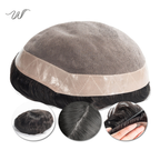 D7-3 Men’s Full Hand-Tied Lace Mono Hair System – NPU Base