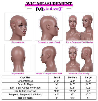 Bob Human Hair Wig — Short Straight HumanHairWig - WigWonders