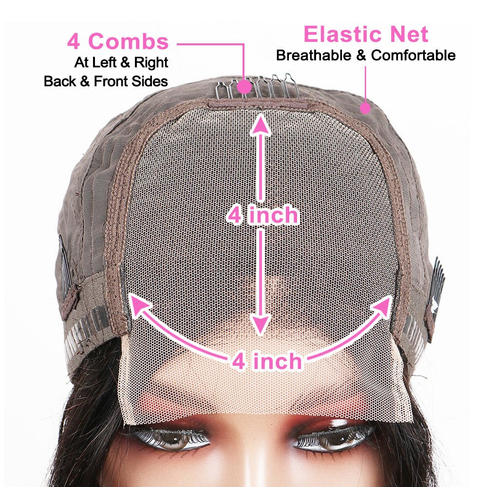 Bob Wig Human Hair Lace Front - 13x4 & 4x4 Lace Closure - WigWonders