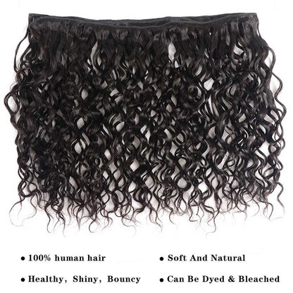 Deep Wave 100% Human Hair Bundles Extensions - WigWonders