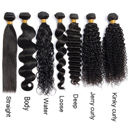 Deep Wave 100% Human Hair Bundles Extensions - WigWonders