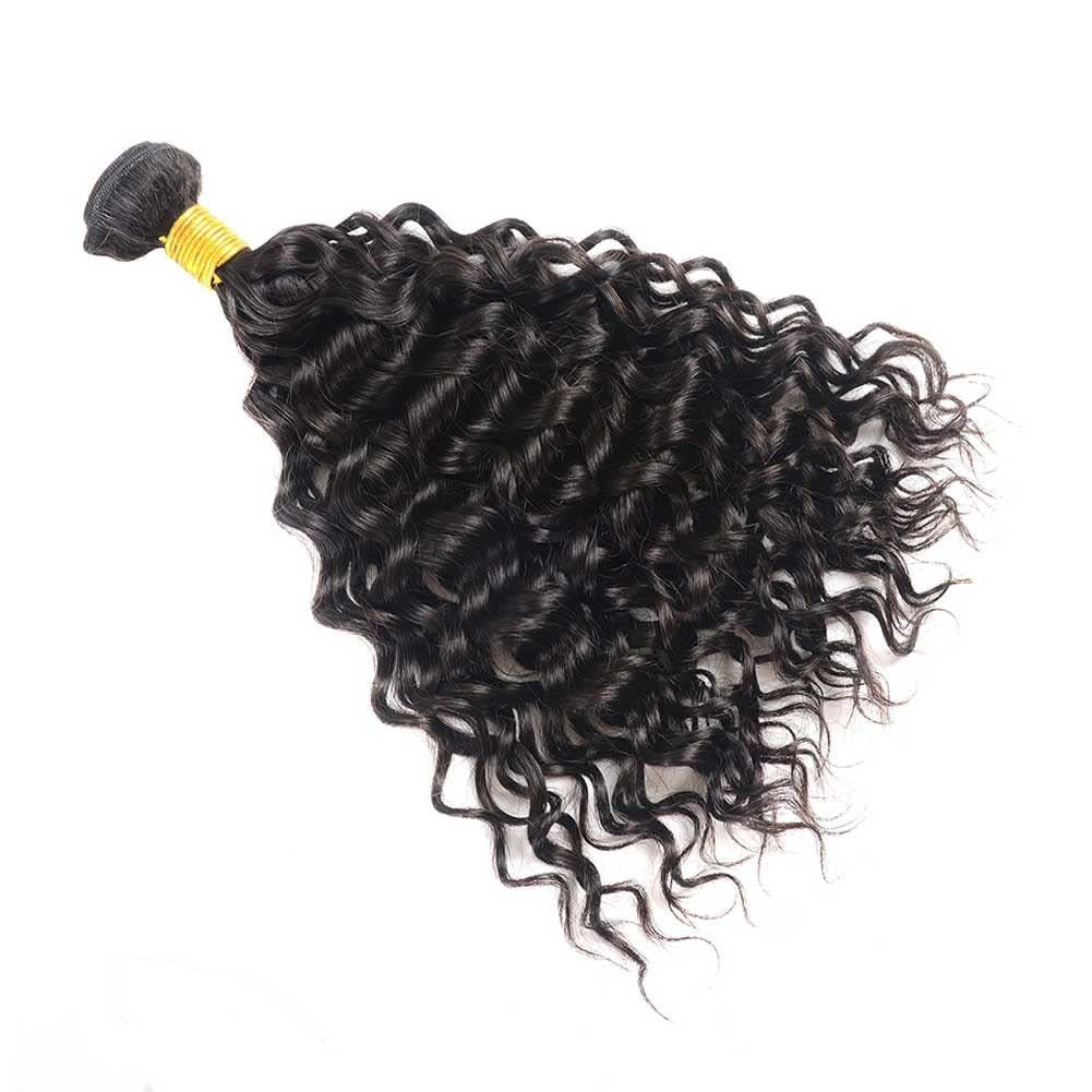 Deep Wave 100% Human Hair Bundles Extensions - WigWonders