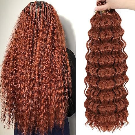 Deep Wave Crochet Hair - 18"/22"/24"/26"/30" - WigWonders