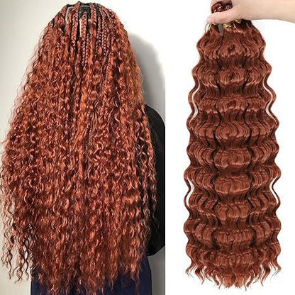 Deep Wave Crochet Hair - 18"/22"/24"/26"/30" - WigWonders