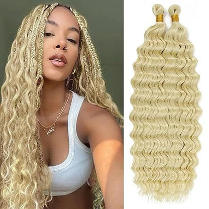Deep Wave Crochet Hair - 18"/22"/24"/26"/30" - WigWonders