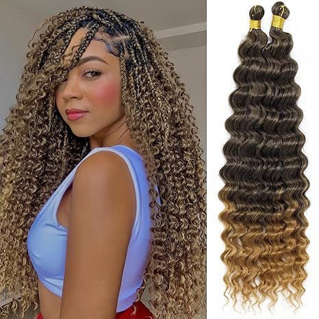 Deep Wave Crochet Hair - 18"/22"/24"/26"/30" - WigWonders