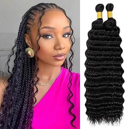 Deep Wave Crochet Hair - 18"/22"/24"/26"/30" - WigWonders