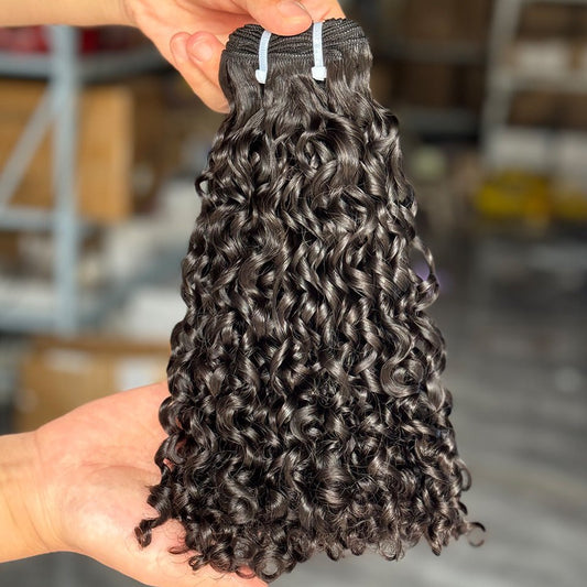 Double Drawn Pixie Curl Virgin Human Hair Extensions – 12A - WigWonders