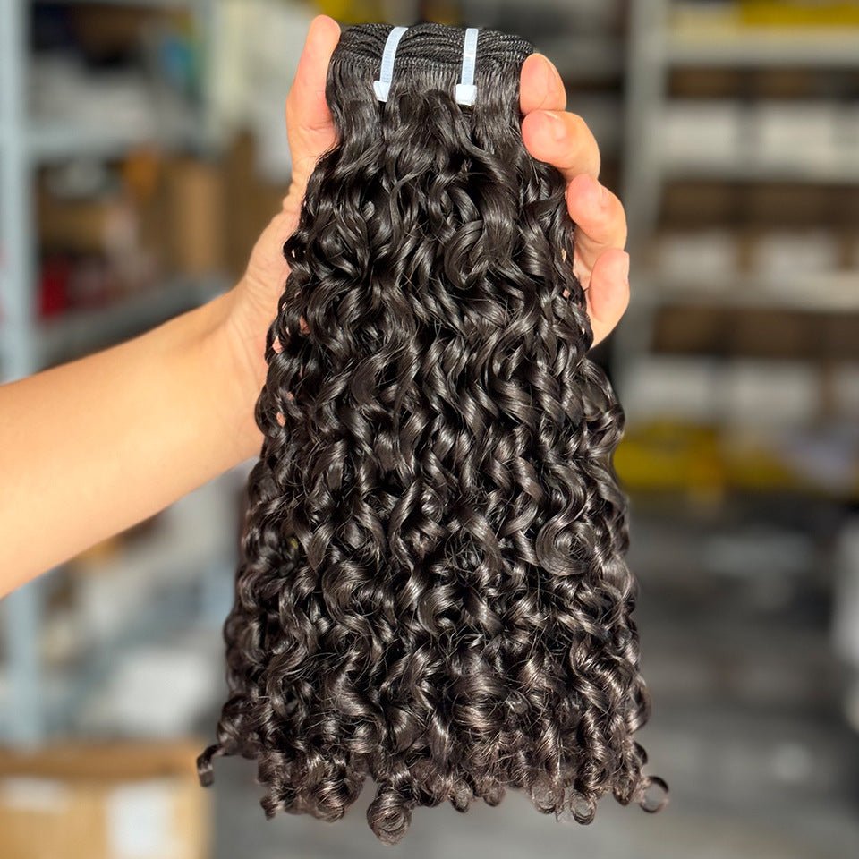 Double Drawn Pixie Curl Virgin Human Hair Extensions – 12A - WigWonders