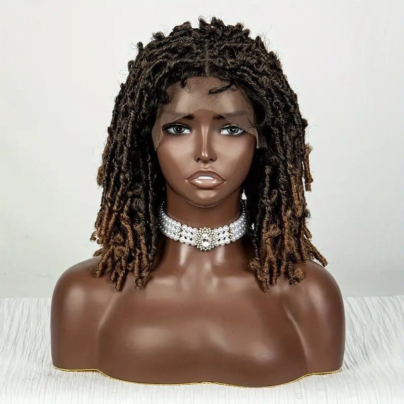 Faux Locs Braided Wig - Synthetic Hair - WigWonders