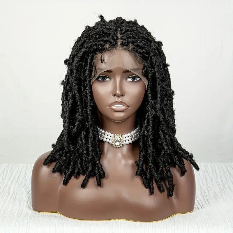 Faux Locs Braided Wig - Synthetic Hair - WigWonders