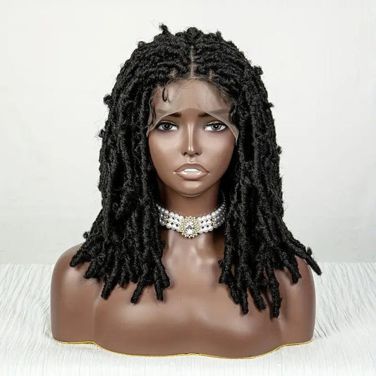 Faux Locs Braided Wig - Synthetic Hair - WigWonders