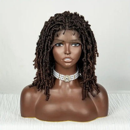 Faux Locs Braided Wig - Synthetic Hair - WigWonders