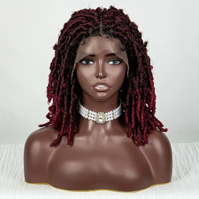 Faux Locs Braided Wig - Synthetic Hair - WigWonders