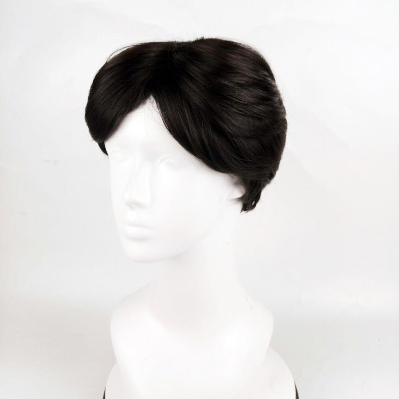 Men's Short Straight Synthetic Wig - Multiple Colors - WigWonders