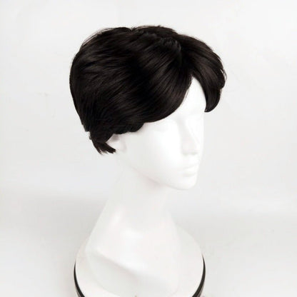 Men's Short Straight Synthetic Wig - Multiple Colors - WigWonders