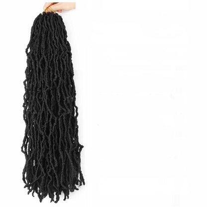 NuLocs Synthetic Braiding Hair Extension - Crochet Nu Locs - WigWonders