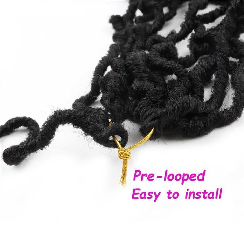 NuLocs Synthetic Braiding Hair Extension - Crochet Nu Locs - WigWonders