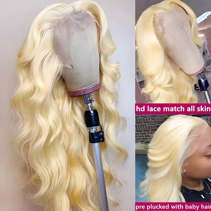Ombre Long Wavy Synthetic Lace Front Wig - WigWonders