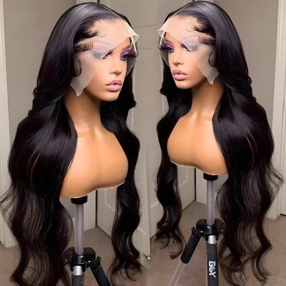 Ombre Long Wavy Synthetic Lace Front Wig - WigWonders