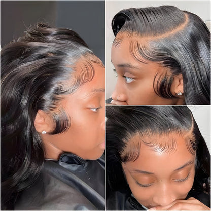 Ombre Long Wavy Synthetic Lace Front Wig - WigWonders