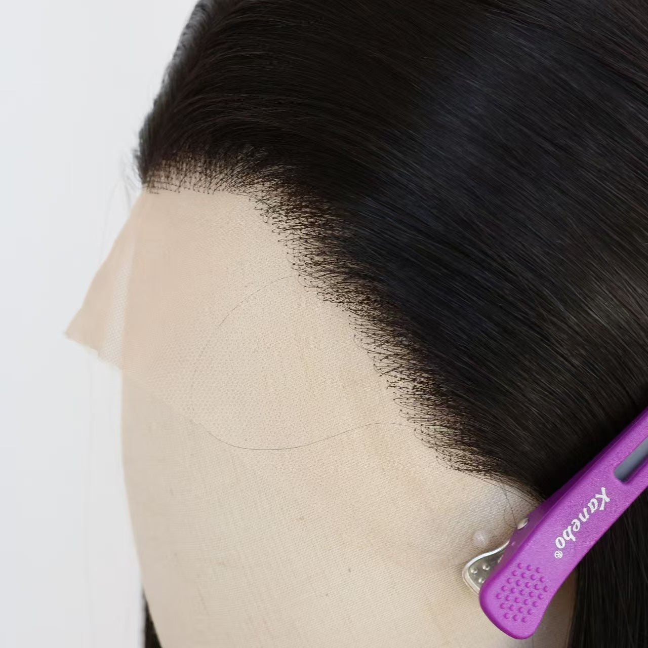 Premium Natural Hairline Straight Lace Front Wig - Heat Resistant - WigWonders