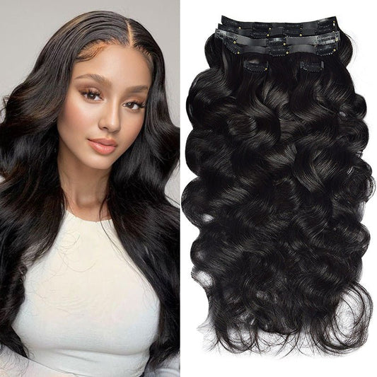 Seamless Clip In Human Hair Extensions - PU Weft - WigWonders