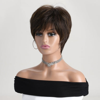 Short Wavy Synthetic Wig - Heat Resistant - WigWonders