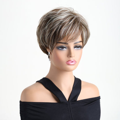 Short Wavy Synthetic Wig - Heat Resistant - WigWonders