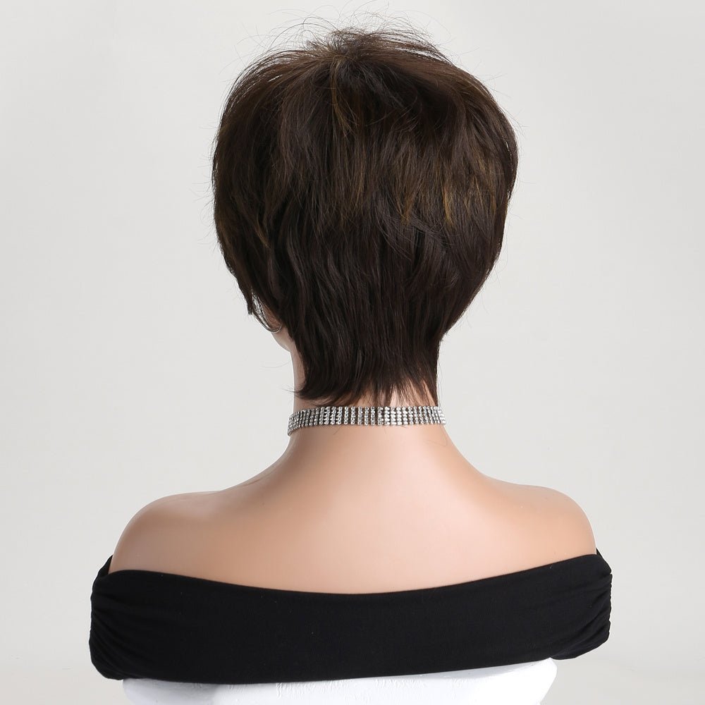 Short Wavy Synthetic Wig - Heat Resistant - WigWonders