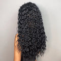 Synthetic Kinky Curly Headband Wig Long Length - WigWonders