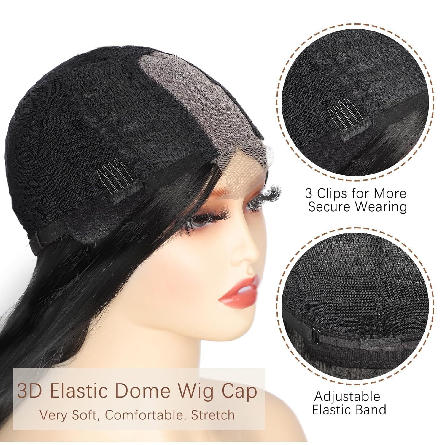 Synthetic Long Curly Lace Part Wig Highlighted Ombre - WigWonders
