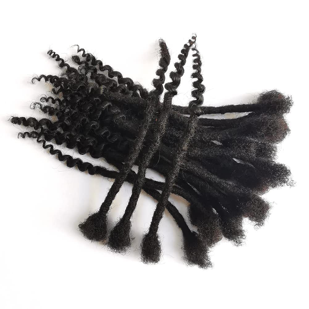Synthetic Two - End Curly Dreadlocks Extensions - 10 Strands - WigWonders